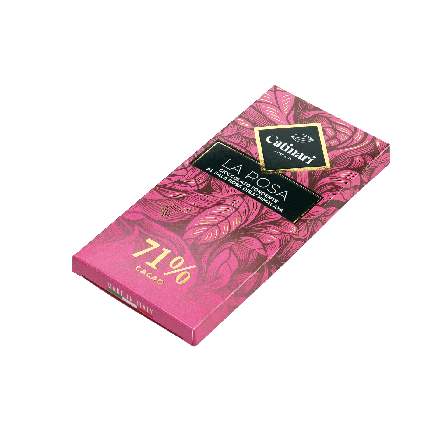 .La Rosa - Cioccolato Fondente e Sale Rosa dell' Himalaya 100gr GD0005