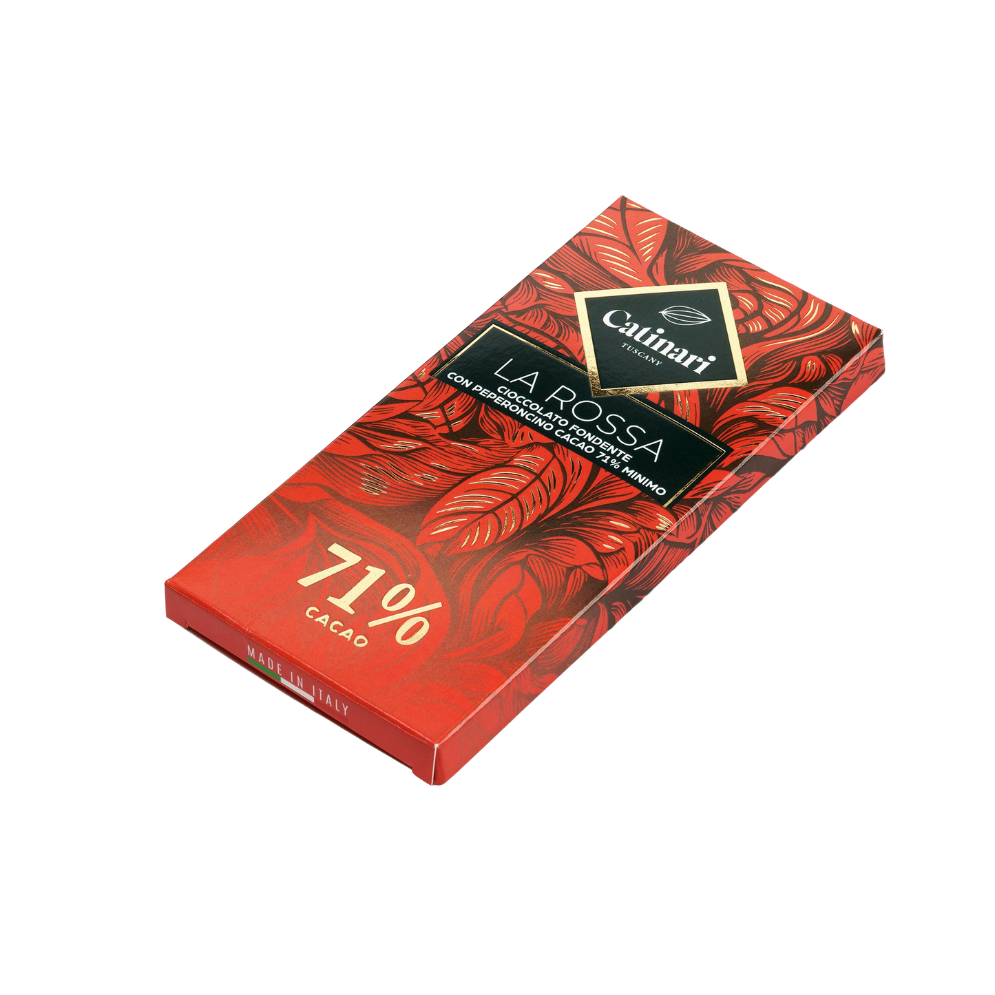 .La rossa - cioccolato fondente al 71% con Peperoncino 100gr GD0081