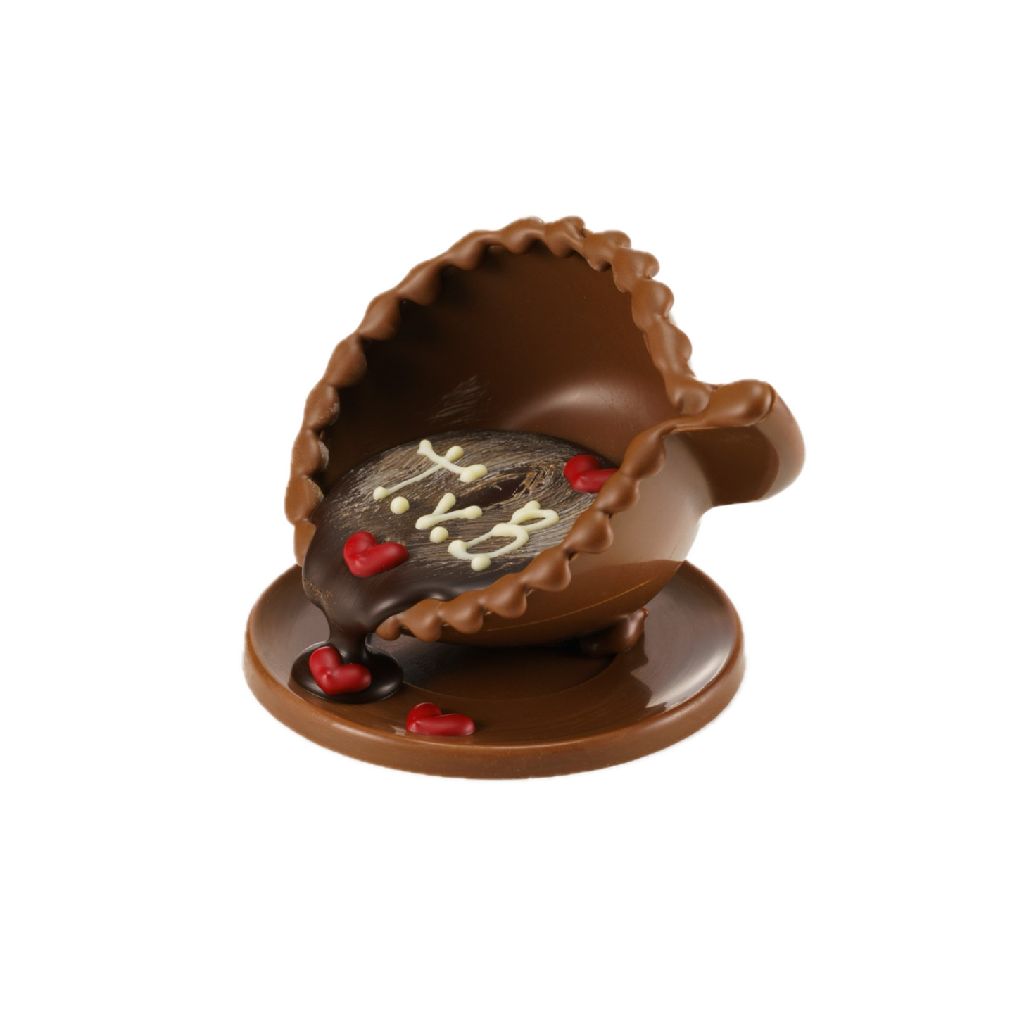 Tazzina al cioccolato al latte, personalizzabile. 90gr GD0031