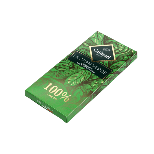 .La Gran Verde - Cioccolato Fondente 100% Saotomé con Grué monorigine 100gr GD0007
