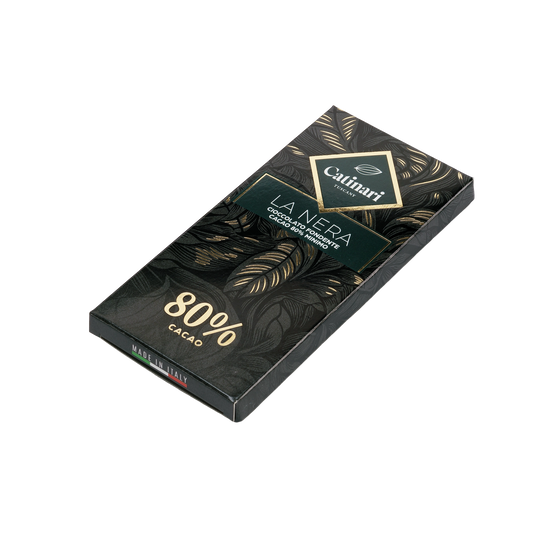 .La Nera - Cioccolato Fondente 80%  100gr GD0004