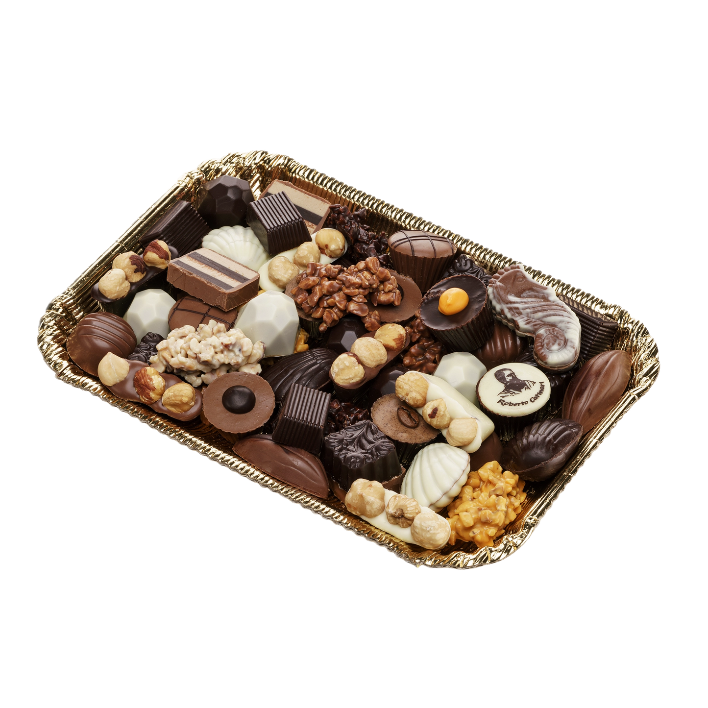 .Vassoio Storico cioccolatini assortiti. 450Gr GD0089