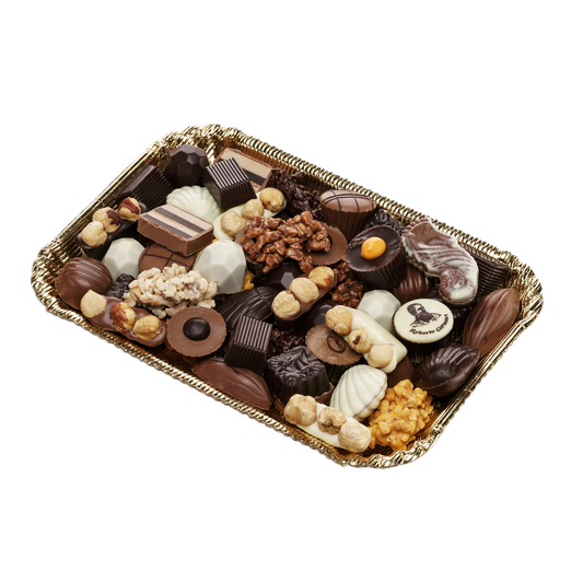 Vassoio Storico cioccolatini assortiti. 450Gr GD0089