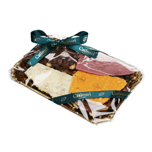 .Vassoio Schiacciate cioccolate miste. 250gr GD0090