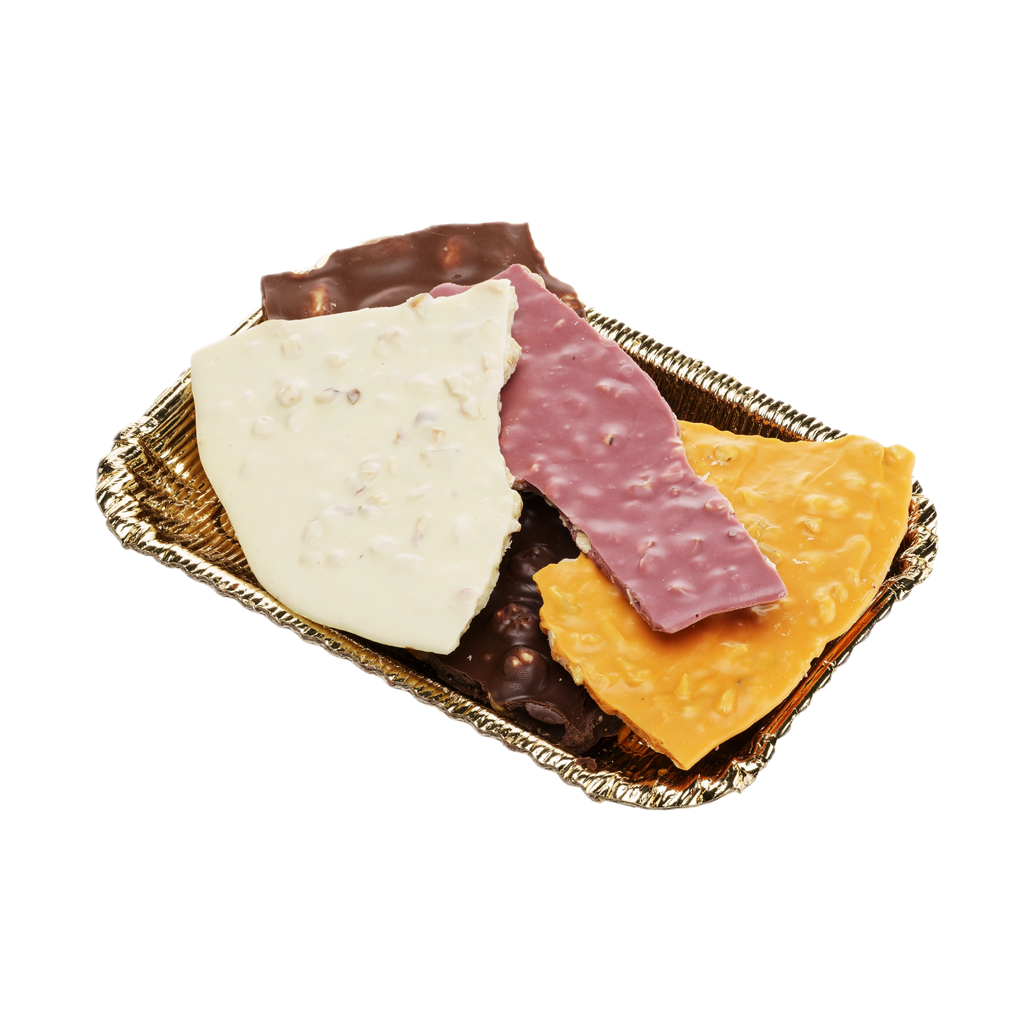.Vassoio Schiacciate cioccolate miste. 450gr GD0091