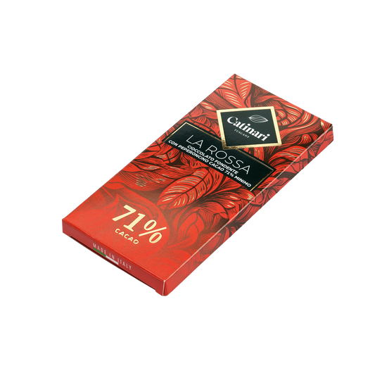 .La rossa - cioccolato fondente al 71% con Peperoncino 100gr GD0081