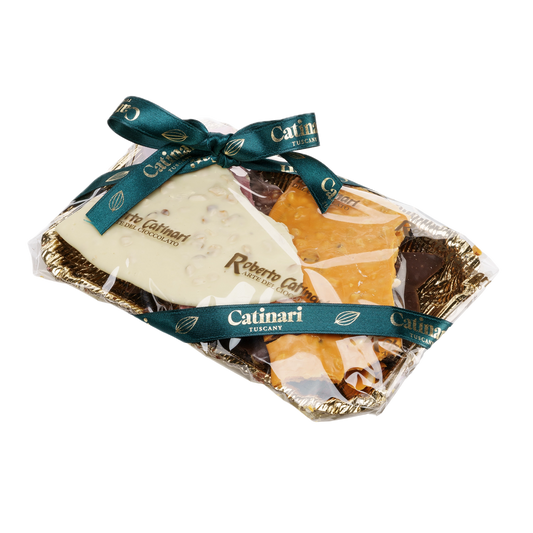 .Vassoio Schiacciate cioccolate miste. 450gr GD0091