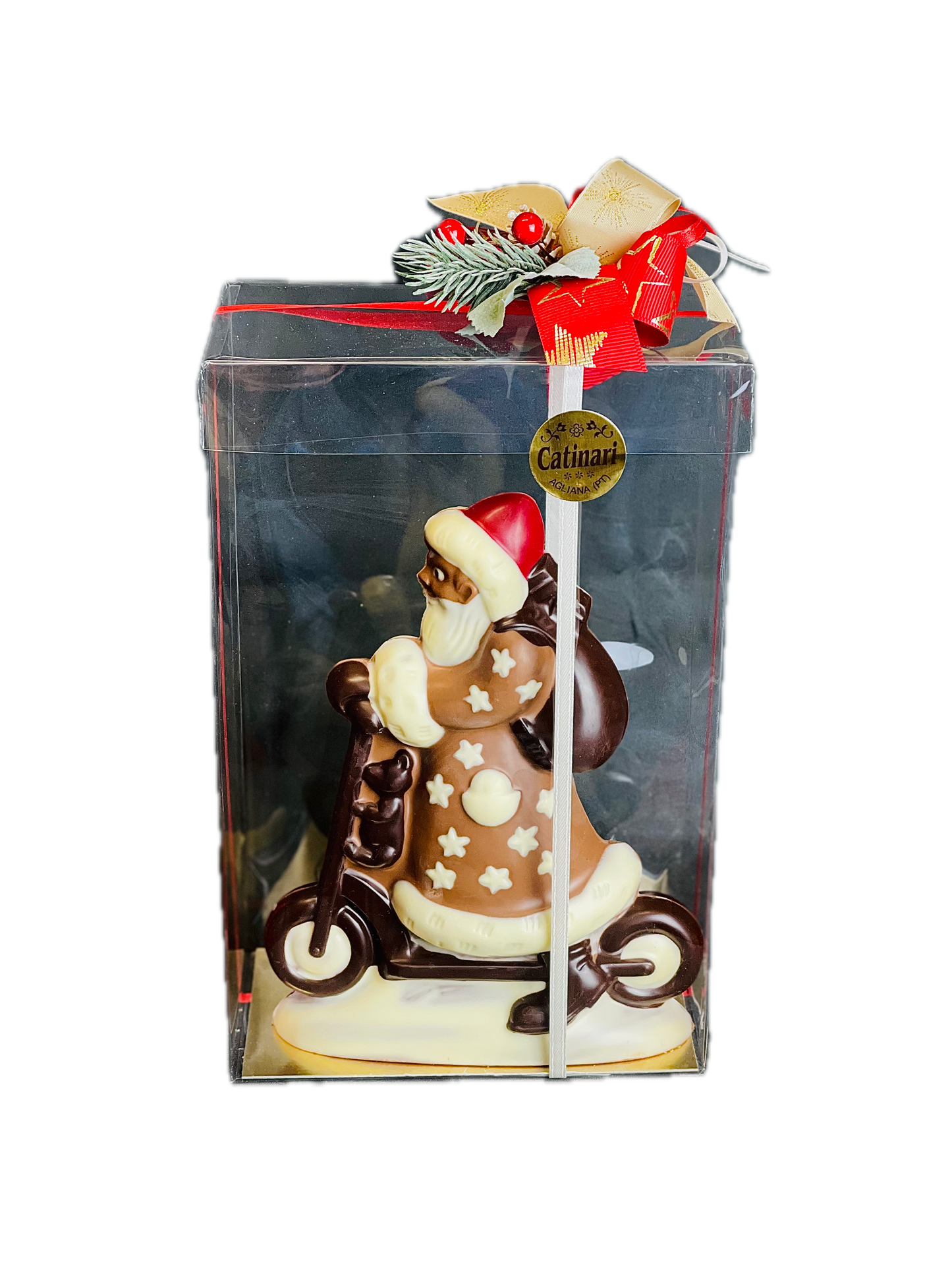 Babbo Natale in monopattino 260gr GD0097