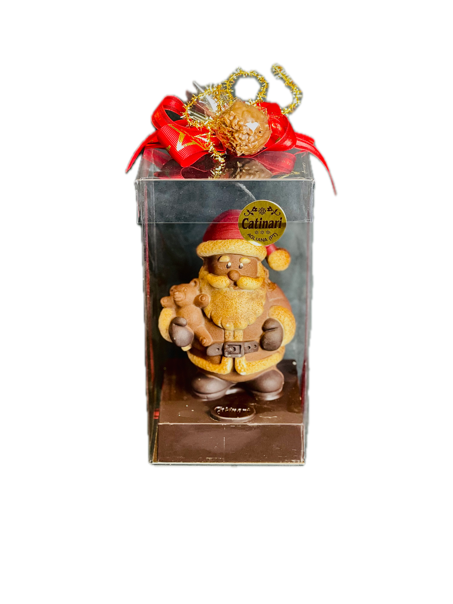 Babbo Natale con orsacchiotto 350gr GD0099