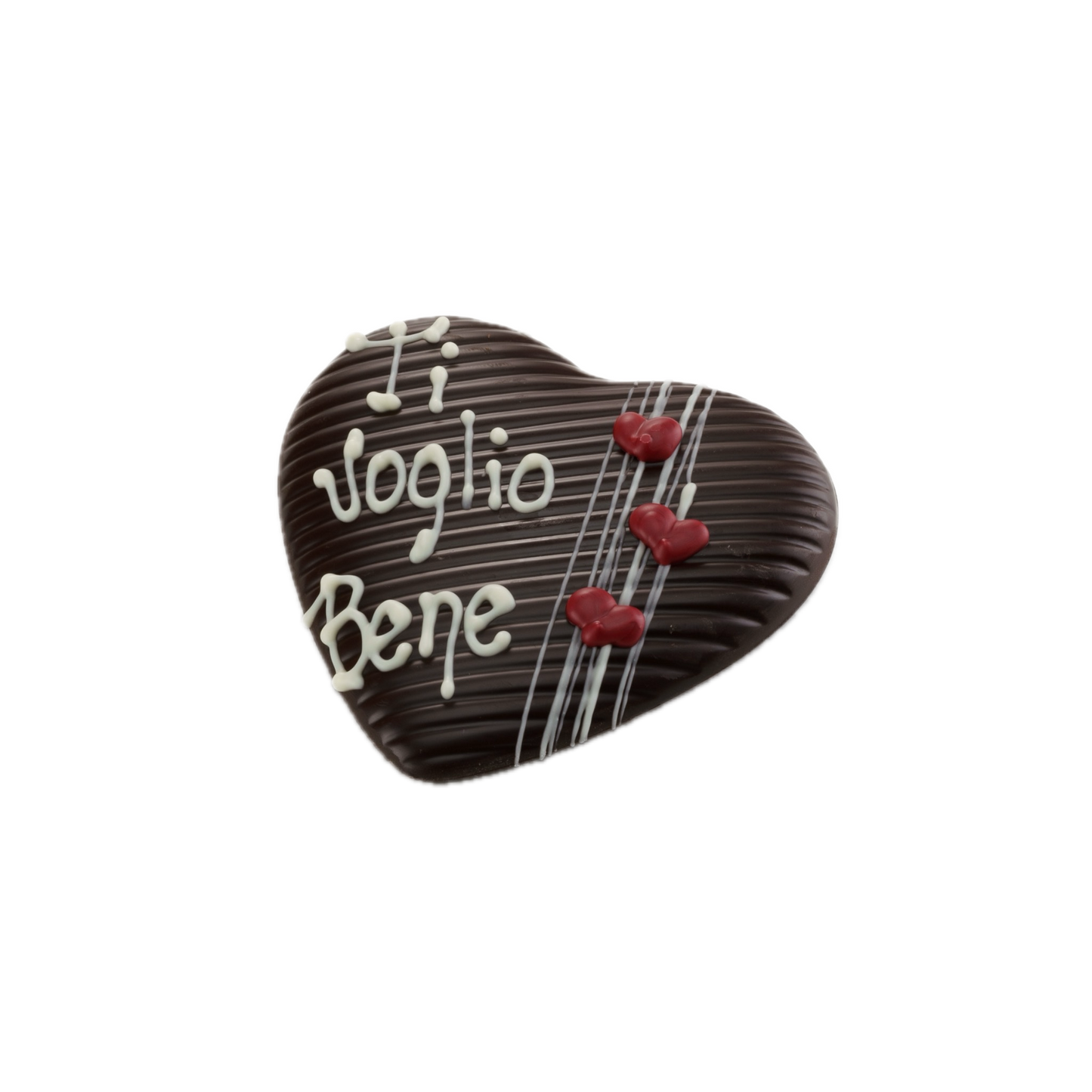 Cuore Fondente 40gr - con dedica personalizzabile. GD0038