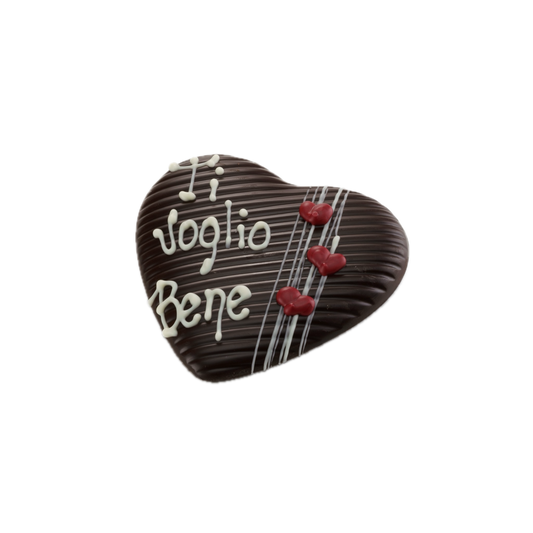 Cuore Fondente 40gr - con dedica personalizzabile. GD0038