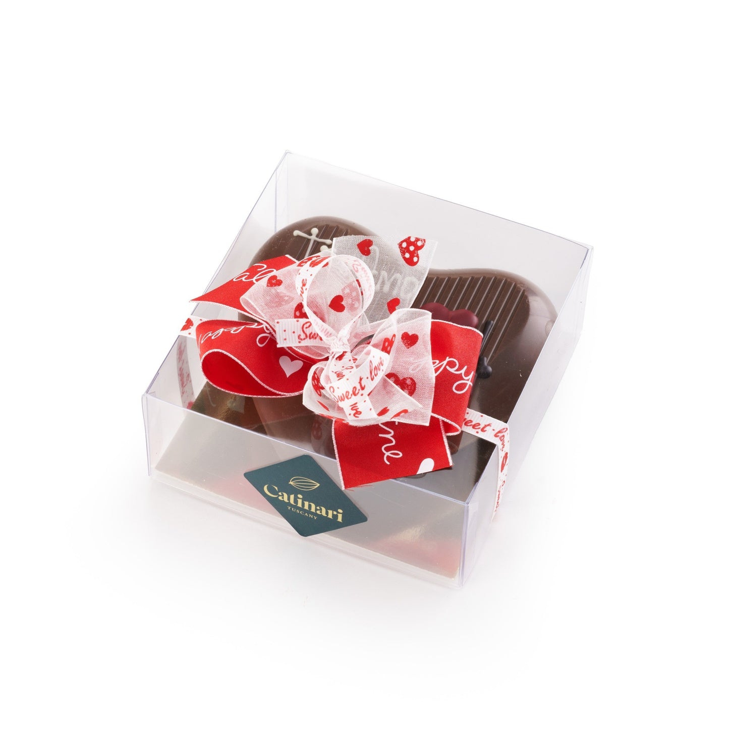 Cuore al latte 40gr - con dedica personalizzabile. GD0037