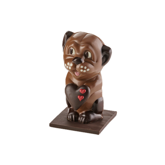 Cucciolo di cane al cioccolato al latte. 90gr GD0036