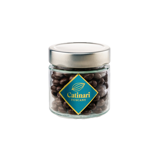 Barattolo chicchi di caffè bassinati al cioccolato fondente 150gr GD0077