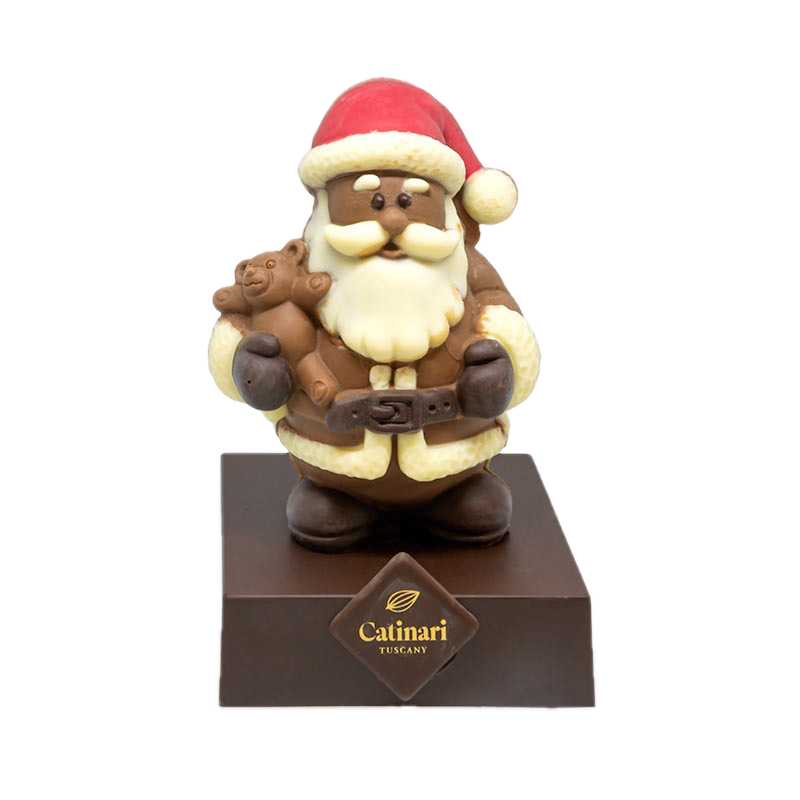 Babbo Natale con orsacchiotto 350gr GD0099