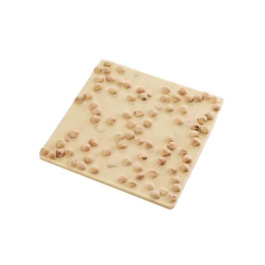 Schiacciata di Cioccolato Bianco con Nocciole IGP. 450gr GD0012