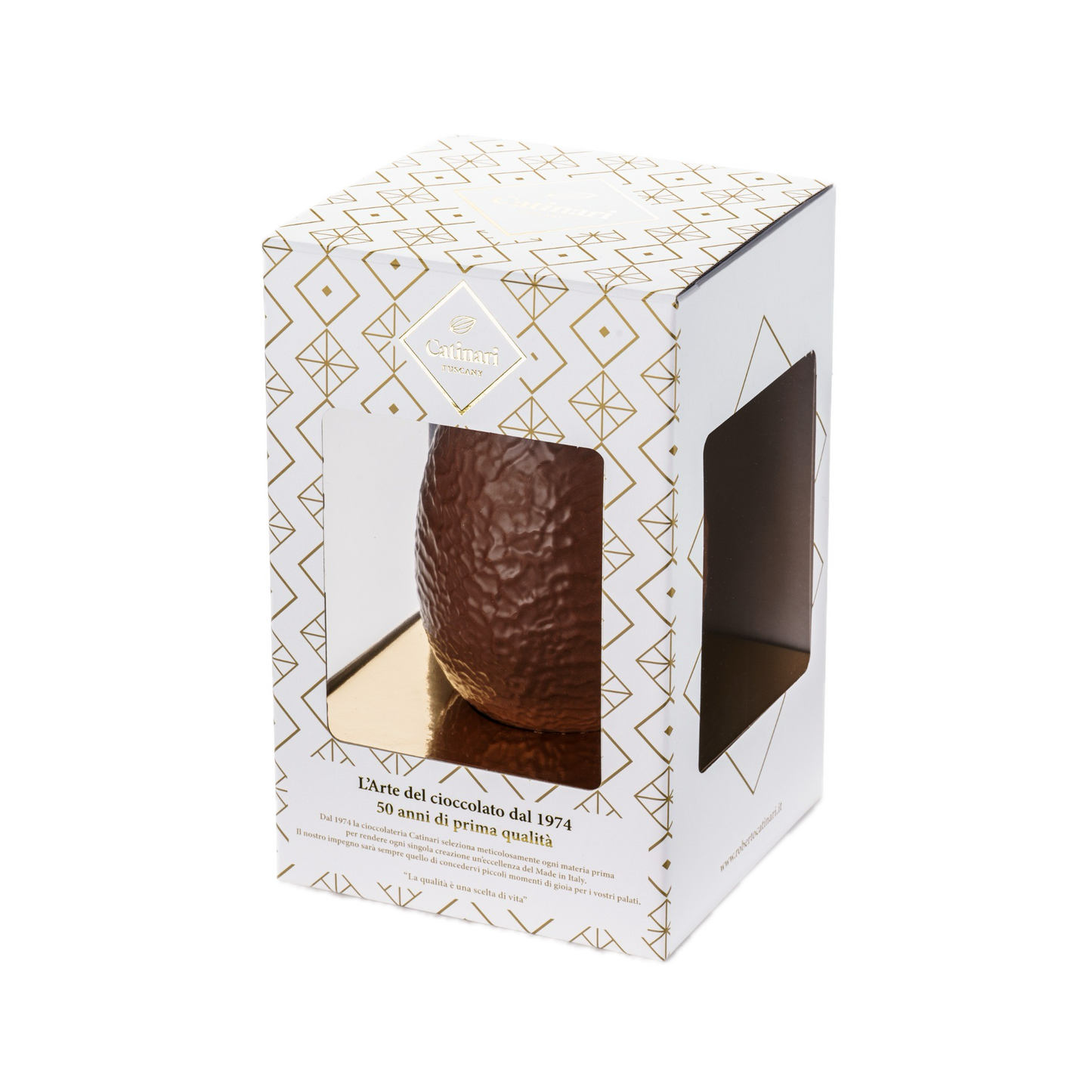 Uovo di Pasqua Artigianale Gourmet Catinari Gianduia 550g GD0068