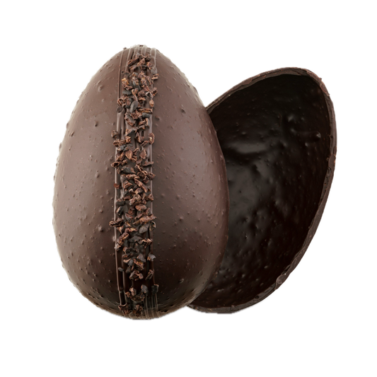 Uovo di Pasqua Artigianale Gourmet Catinari Cioccolato SaoTome proveniente dal Golfo di Guinea 500g GD0066
